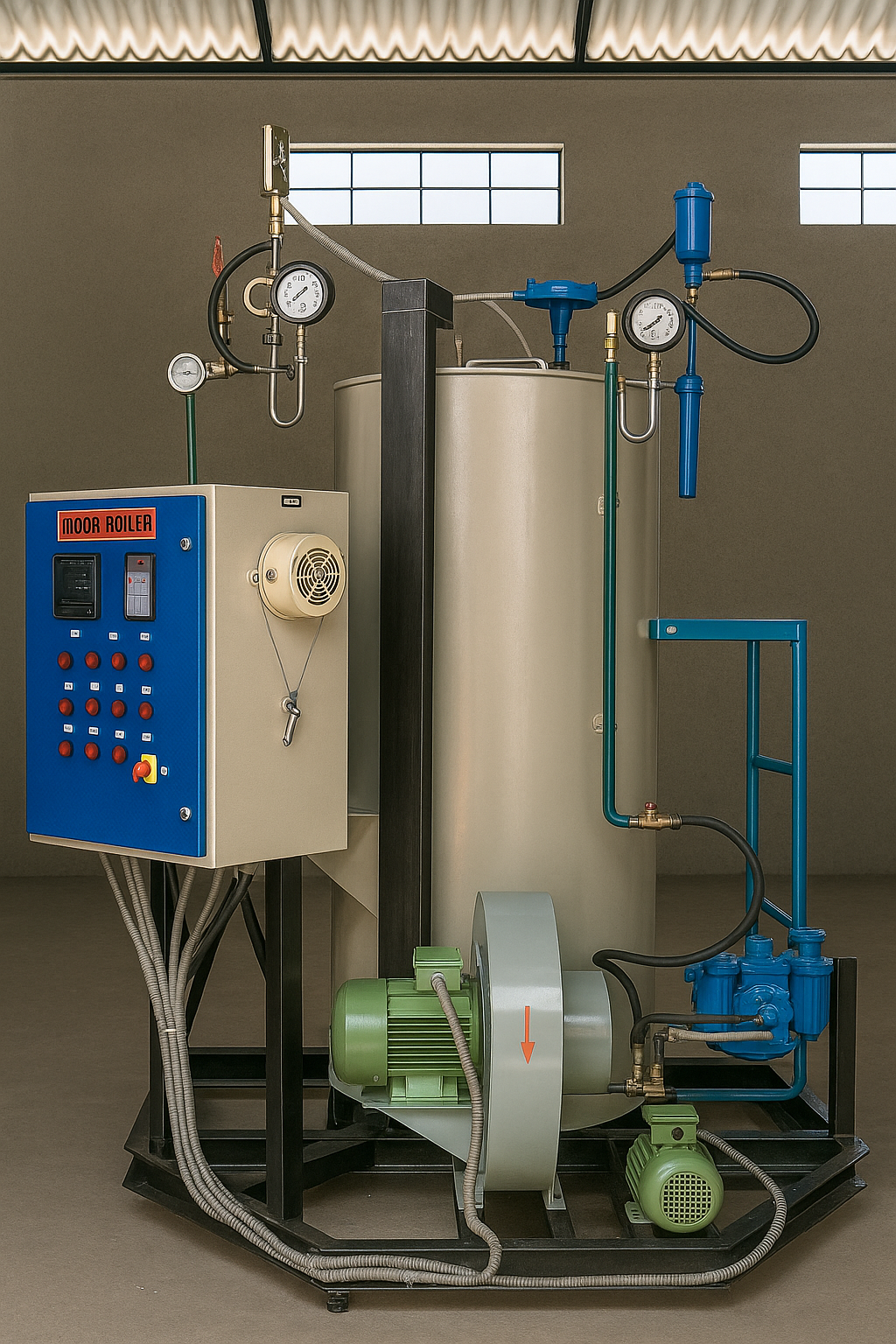 Non-IBR Gas Fired Steam Boiler